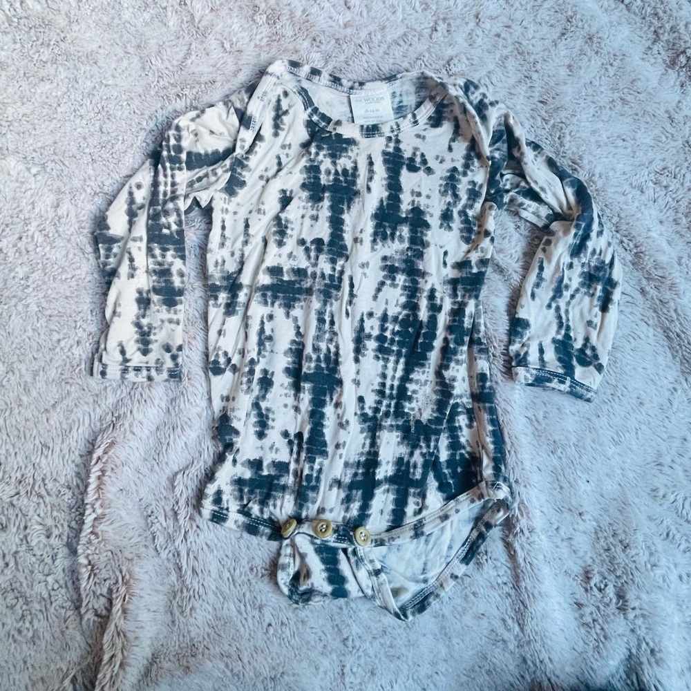 Kate Quinn The Woods Shibori Bodysuit Beechwood Modal VGUC 18-24 Months